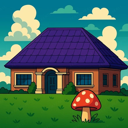 Simple roof