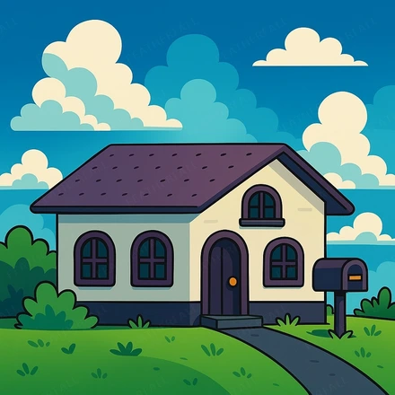 Low pitch roof