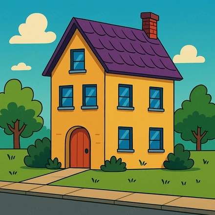 2 story house