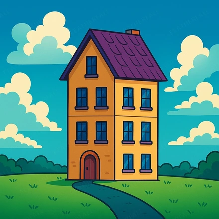 3 story house